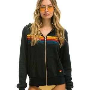 Aviator Nation Hoodie - Women or Men - XS - color: charcoal - Brand New w/ Tags
